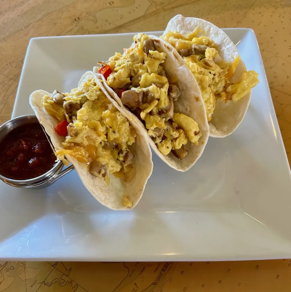 Our signature Breakfast Tacos