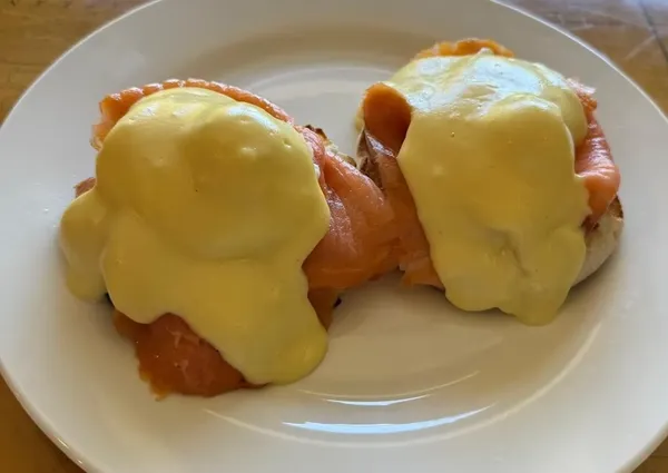 Salmon Eggs Benedict