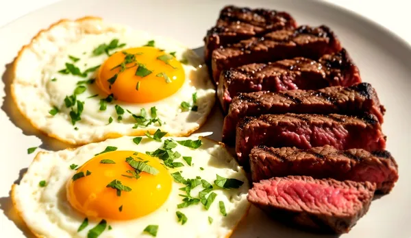 Our Steak and Eggs Plate